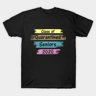 Seniors The One Where They Were Quarantined 2020 Quarantine T-Shirt T-Shirt T-Shirt